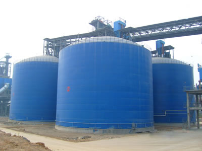 清丰水泥钢板库改造