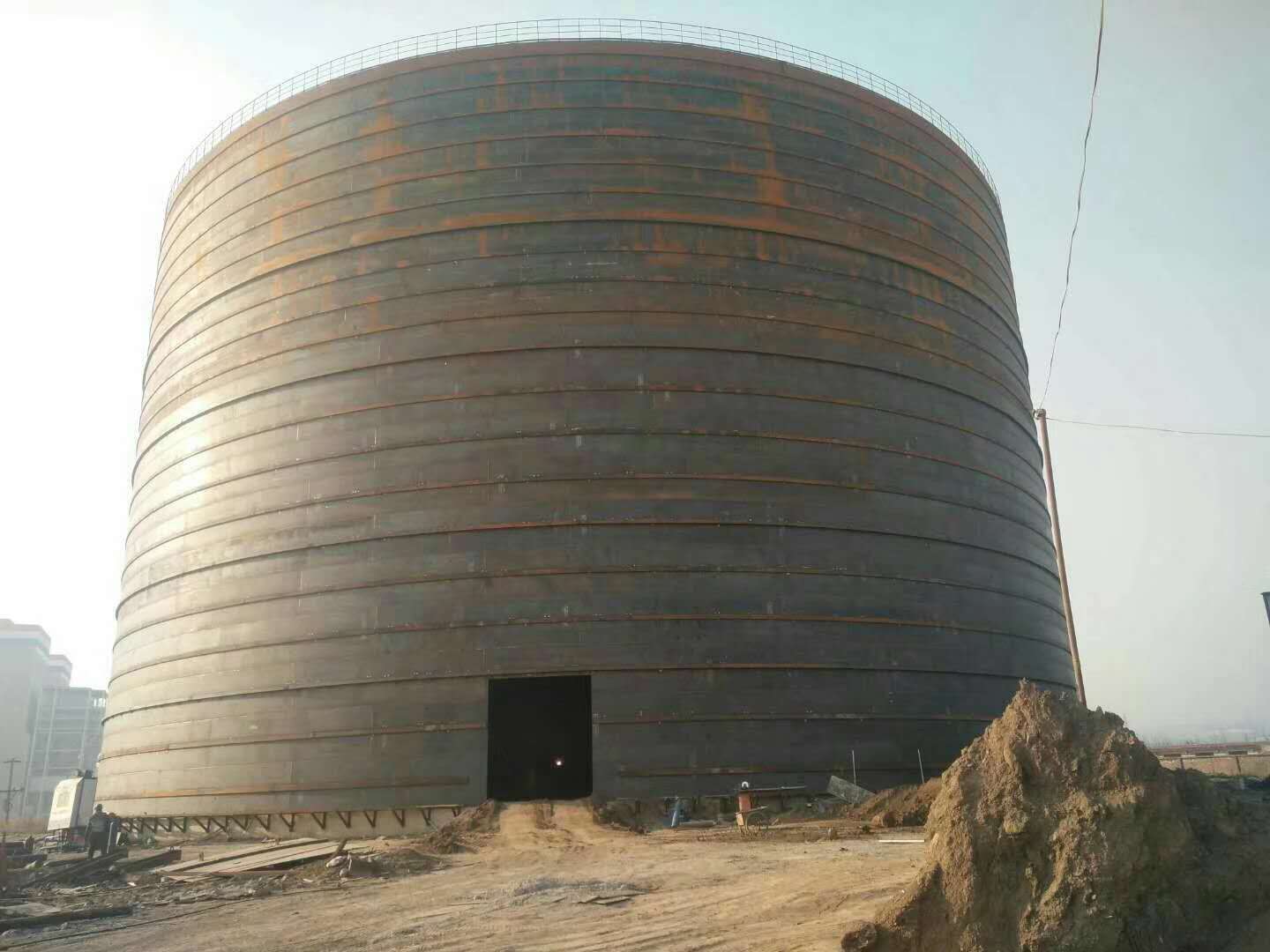 清丰承建大型钢板库的好处及原理