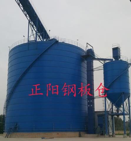 清丰大型矿粉钢板库