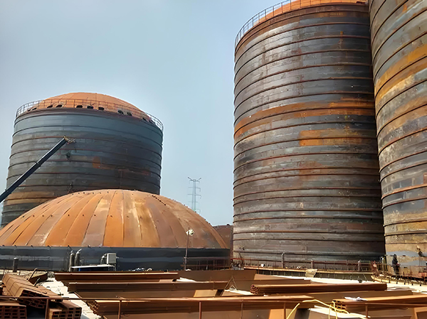 清丰焦粉钢板仓